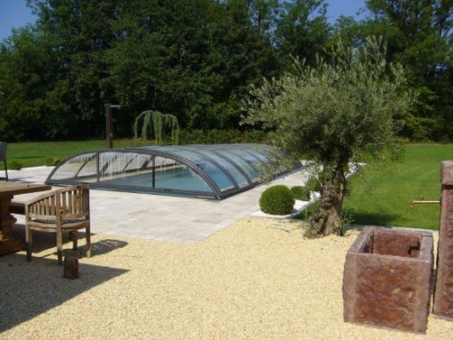 Pool Überdachung