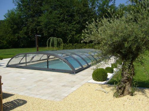 Pool Überdachung