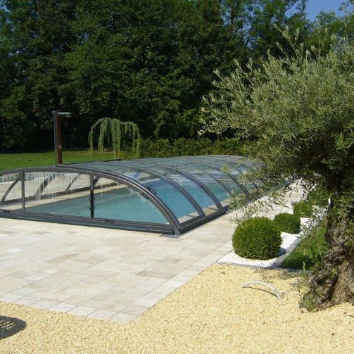 Pool Überdachung