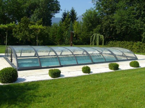 Pool Überdachung
