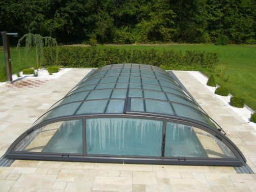 Pool Überdachung