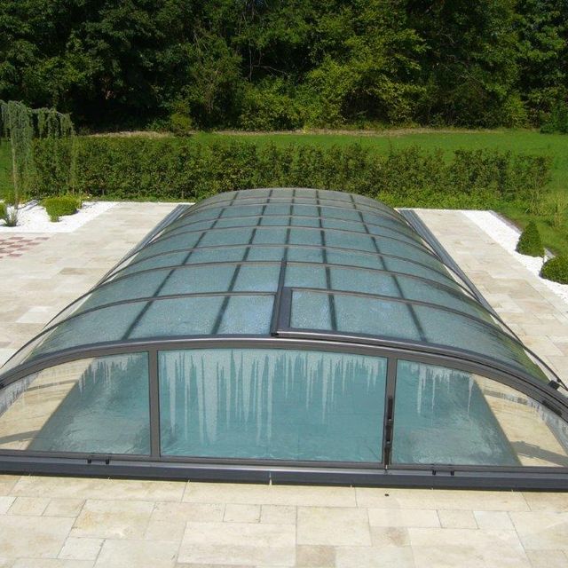 Pool Überdachung